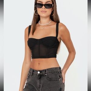 Black Corset top